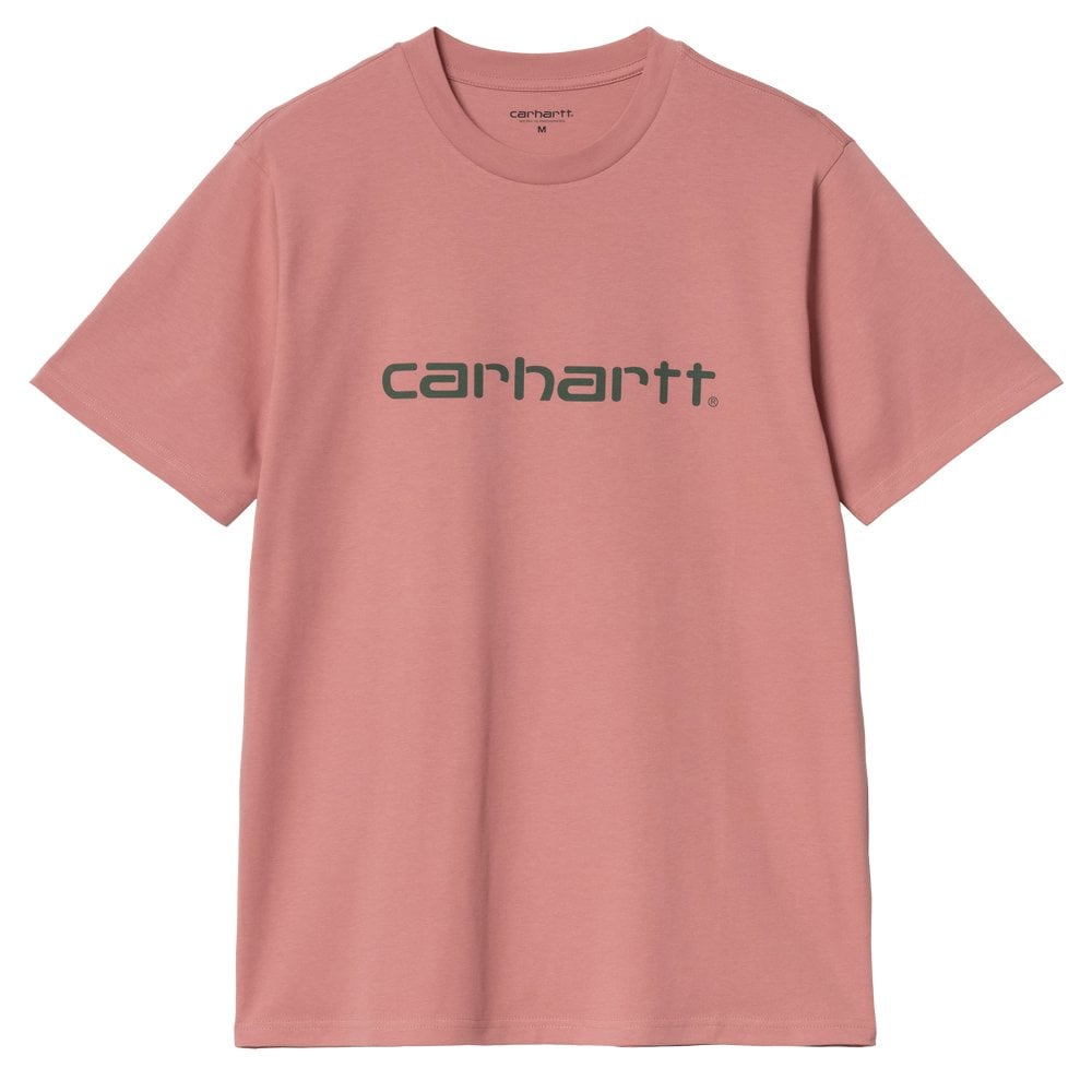 Script T-Shirt - Dsty Rose/St