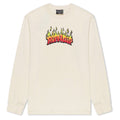Scary Cute Long Sleeve T-Shirt - Natural