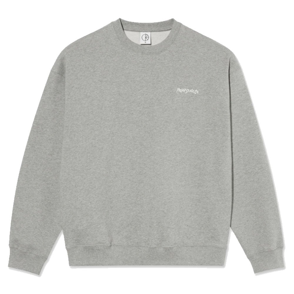 Surf Logo Crewneck Sweatshirt - Heather Grey