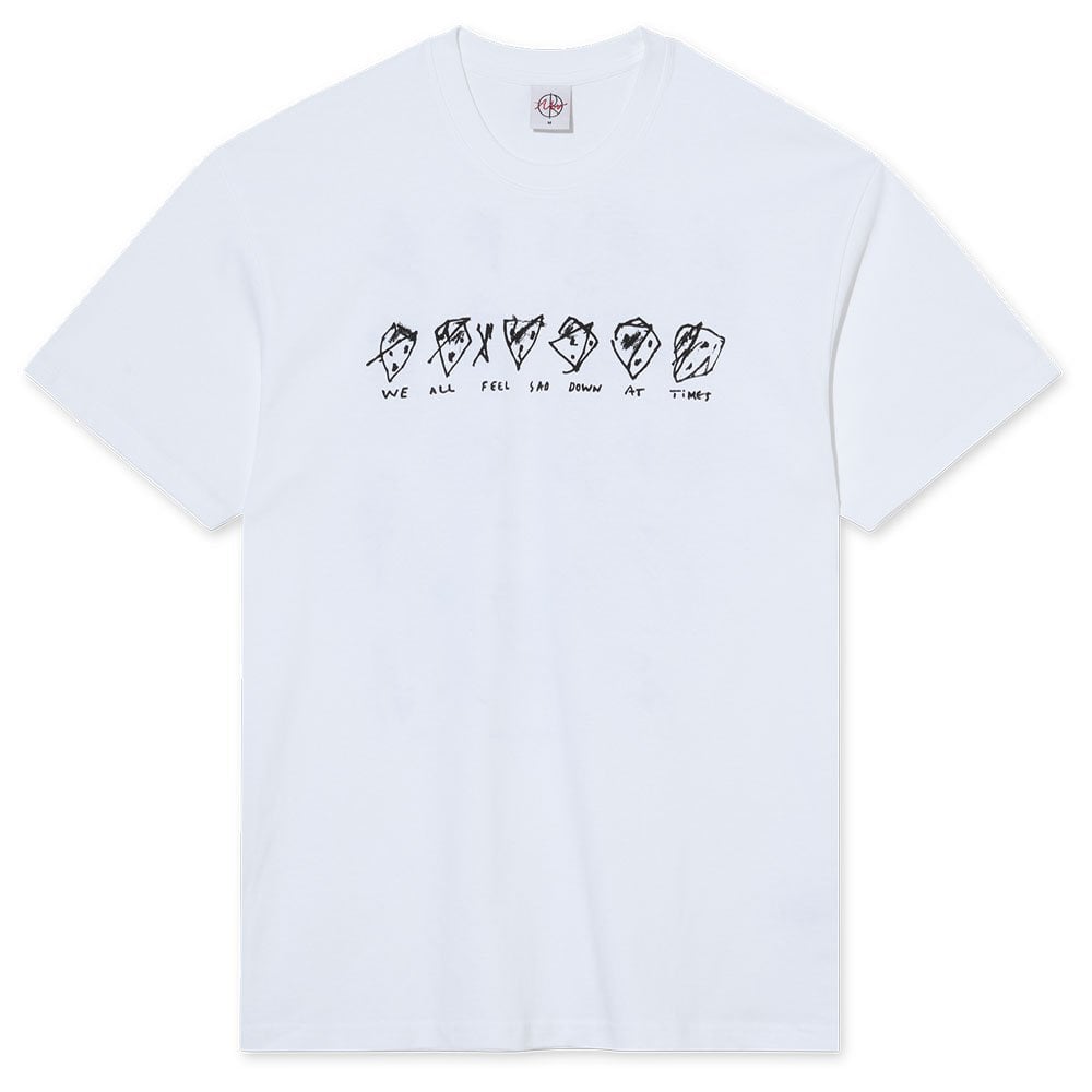Sad At Times T-Shirt - White