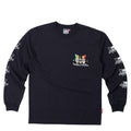 3 Heads Long Sleeve T-Shirt - Vint Black