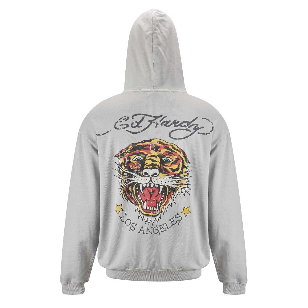 Melrose Tiger Hoodie - Grey