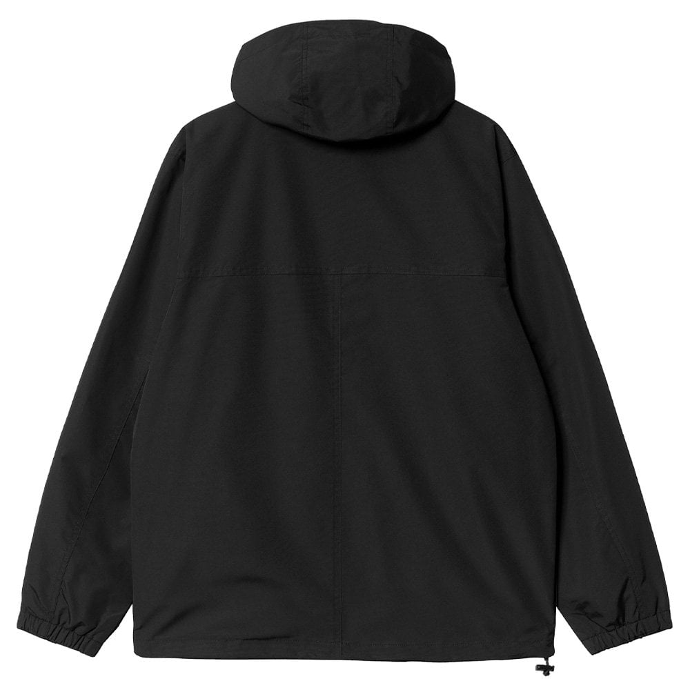 Windbreaker Pullover - Black/White