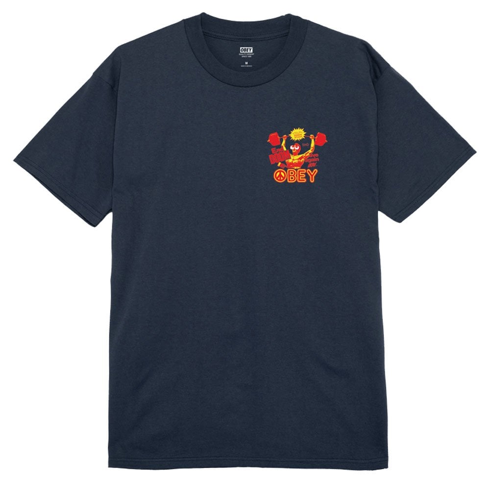 Live Again T-Shirt  - Harbor Blue
