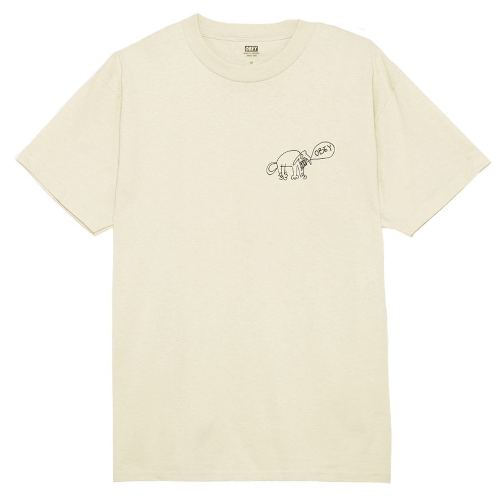 Angry Dog T-Shirt  - Cream