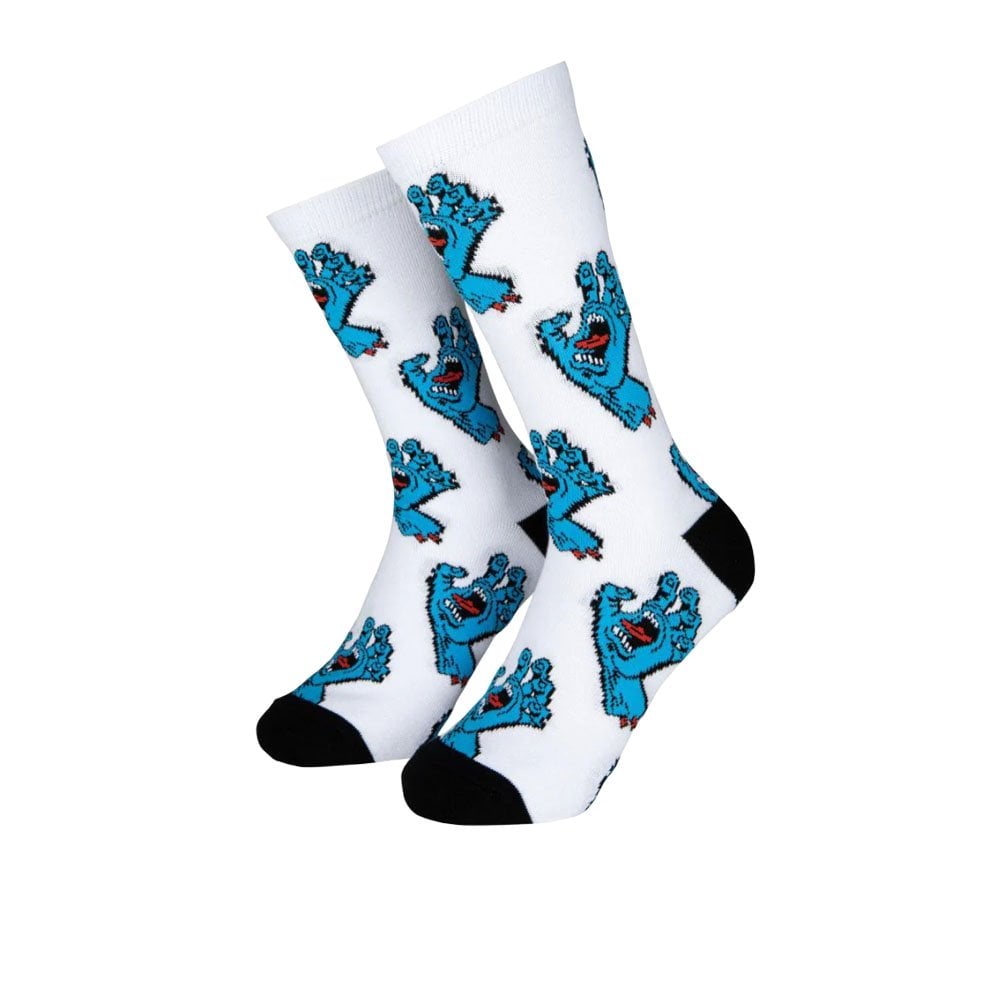 Multi Hand Socks 2 Pack - Black/White