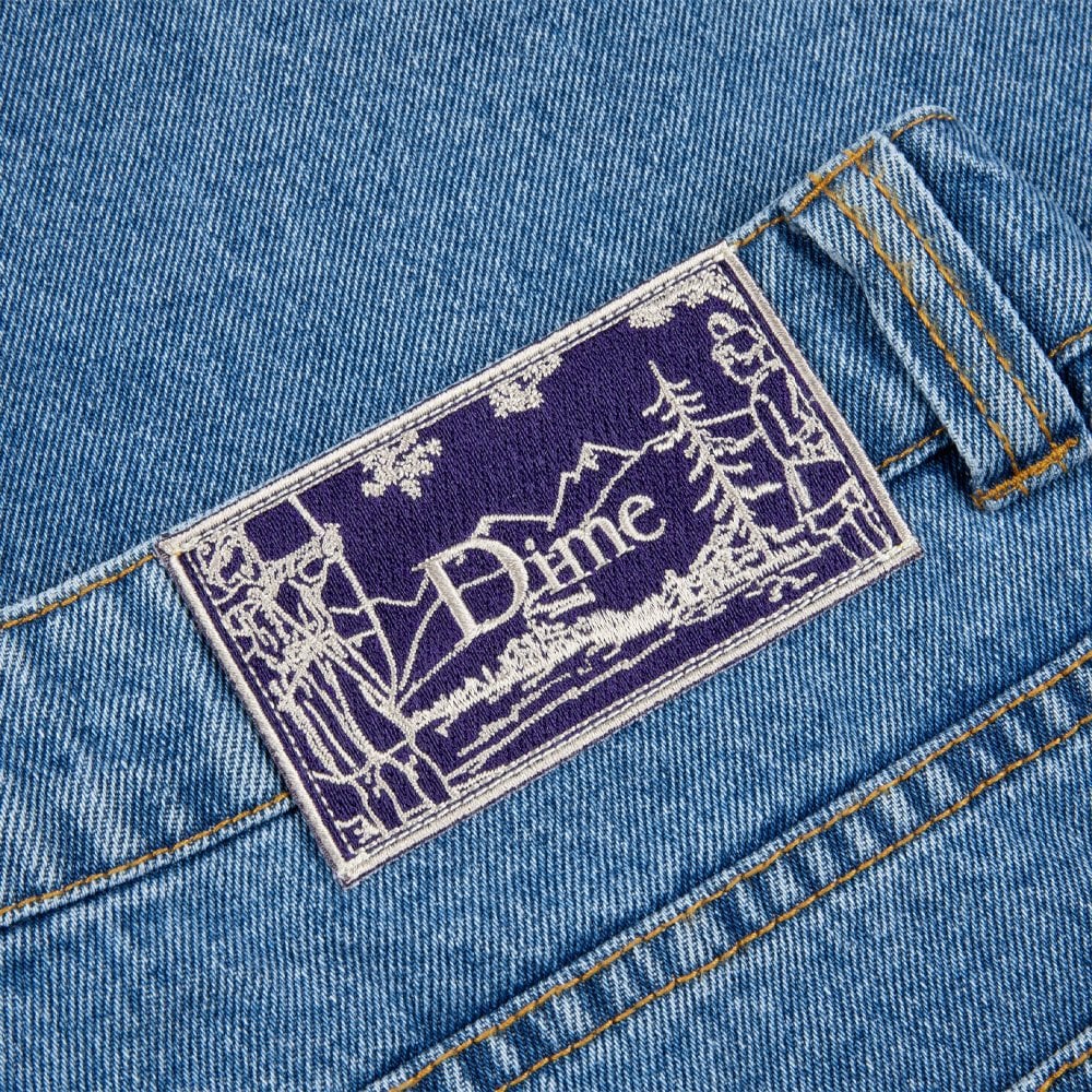 Classic Baggy Denim Pants - Indigo Wash