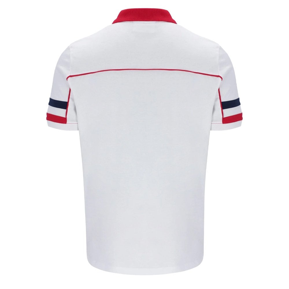 Grandslam Piping Polo - Wht/Filared