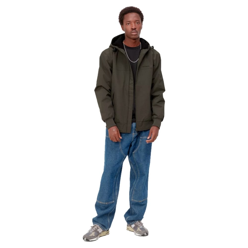 Hooded Sail Jacket - Cypress/Blk