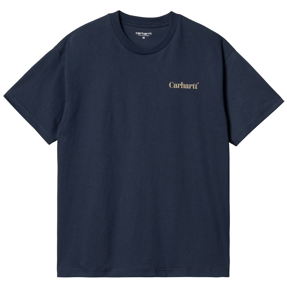 Fold Duck T-Shirt - Airforce Blu