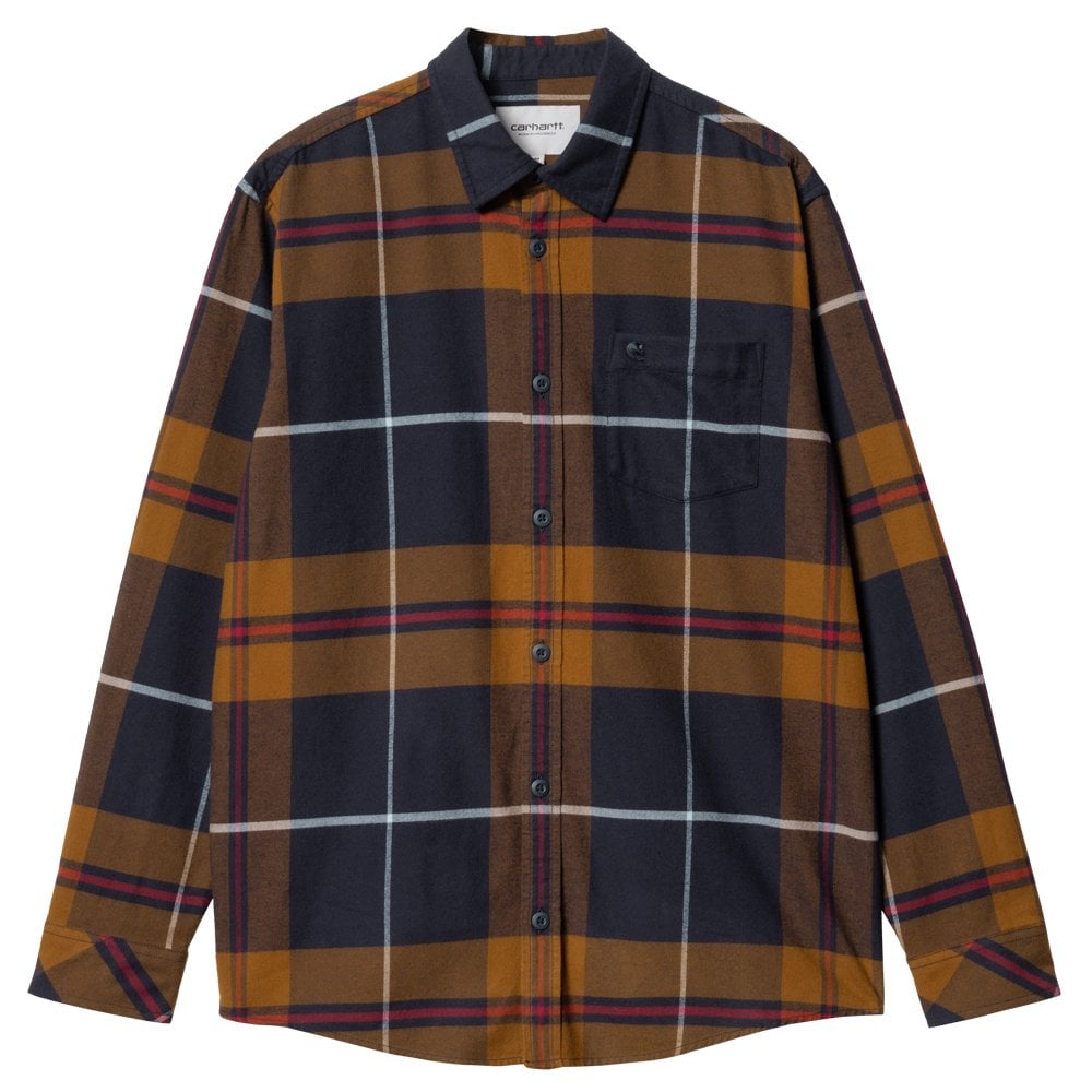 Garnett Shirt - Deep H Brown
