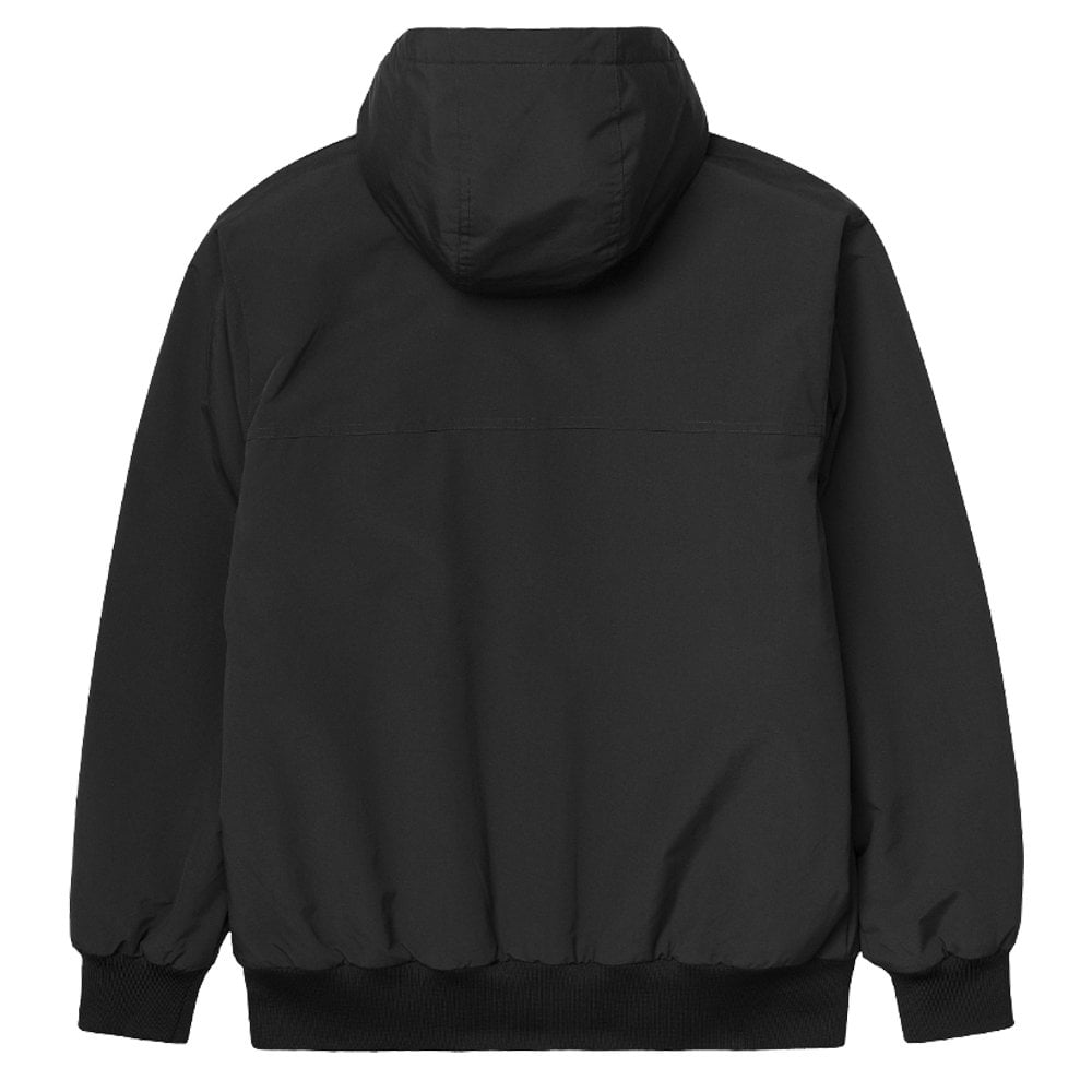 Hooded Sail Jacket - Black/White