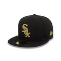 Cooperstown Metallic 59FIFTY Fitted Cap - Blk/Gold Chi