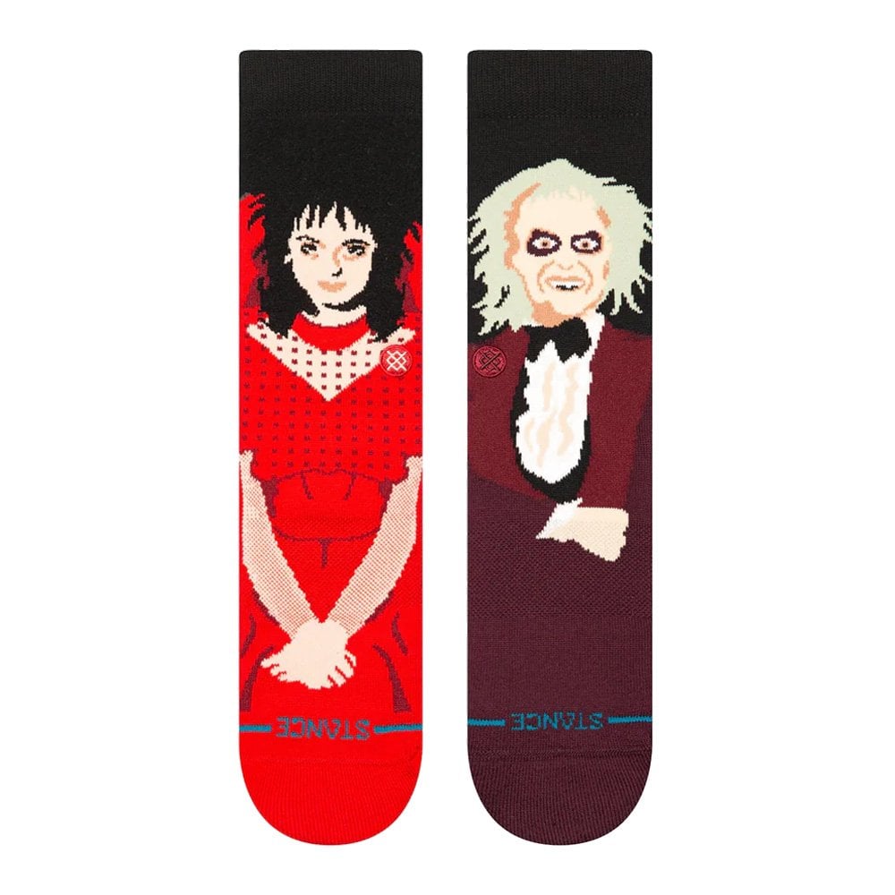 Dearly Beloved Crew Socks - Maroon