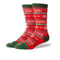 I Know Him Crew Socks - Red