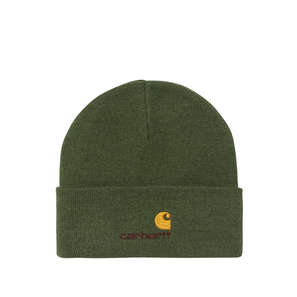American Script Beanie - Tarragon