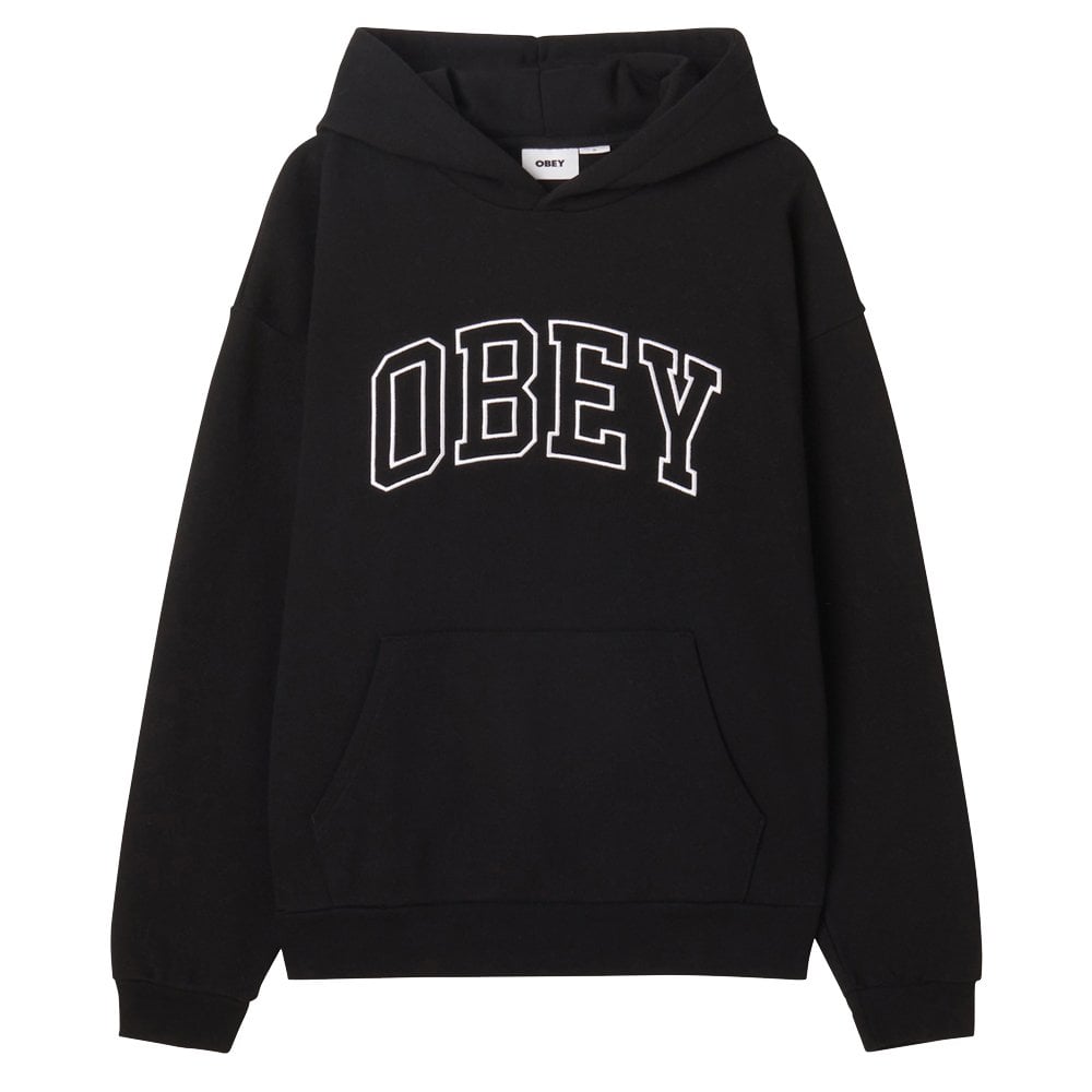 Collegiate Extra Heavy Pullover Hood - Black