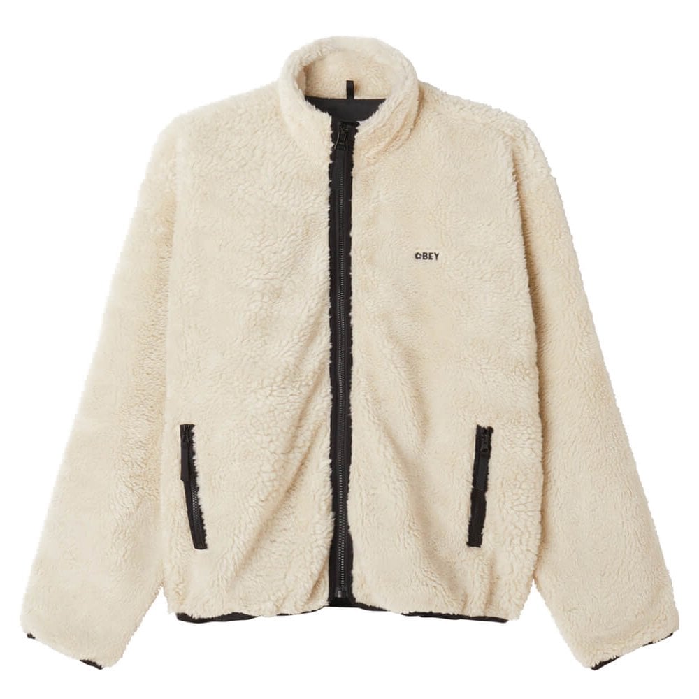 Icon Face Sherpa Jacket - Unbleached