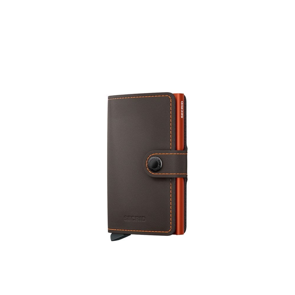 Mini Wallet Matte - Truffle/Oran