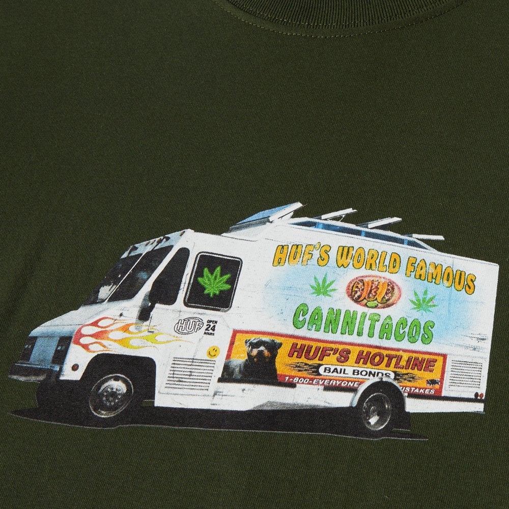 Taco Truck T-Shirt - Hunter Green