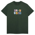 Patchwork T-Shirt - Forest Green