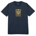 Double Exclamation T - Navy