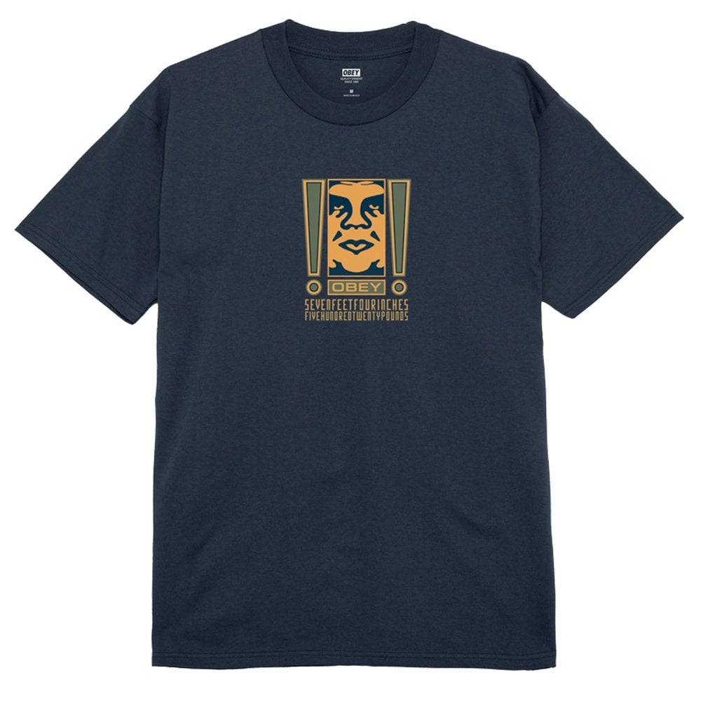 Double Exclamation T - Navy