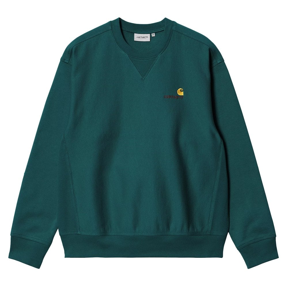 American Script Sweatshirt - Malachite