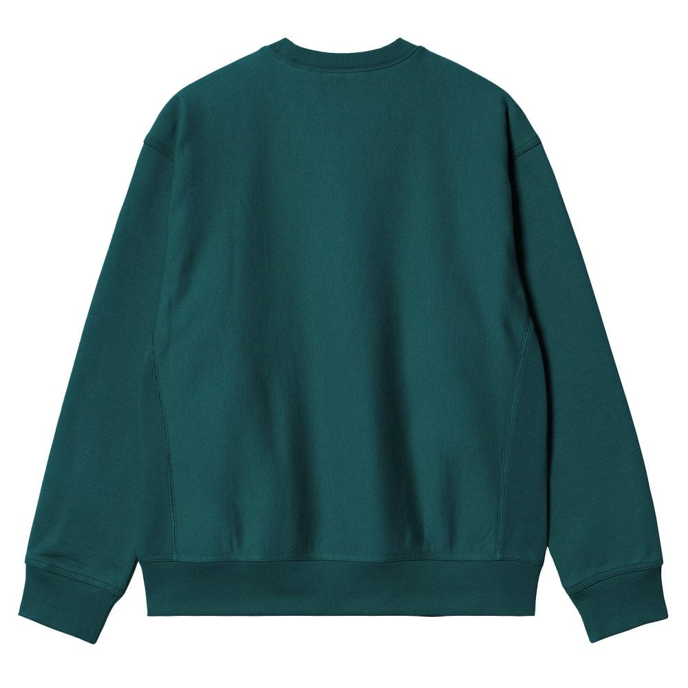 American Script Sweatshirt - Malachite