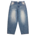 Classic Baggy Denim Pants - Sand Indigo
