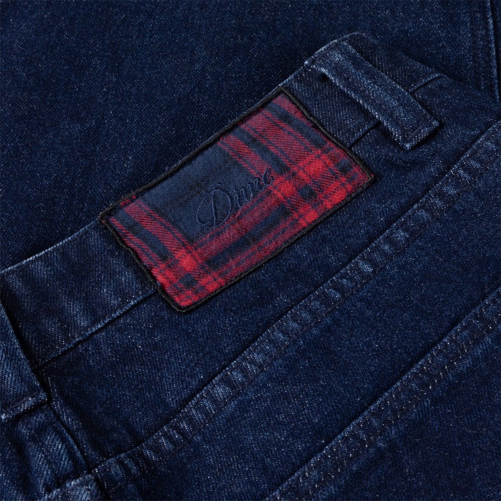 Secret Baggy Denim Pants - Indigo