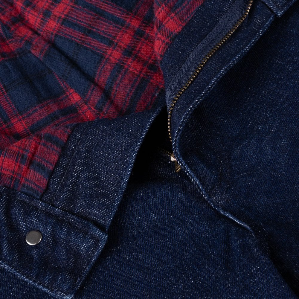 Secret Baggy Denim Pants - Indigo