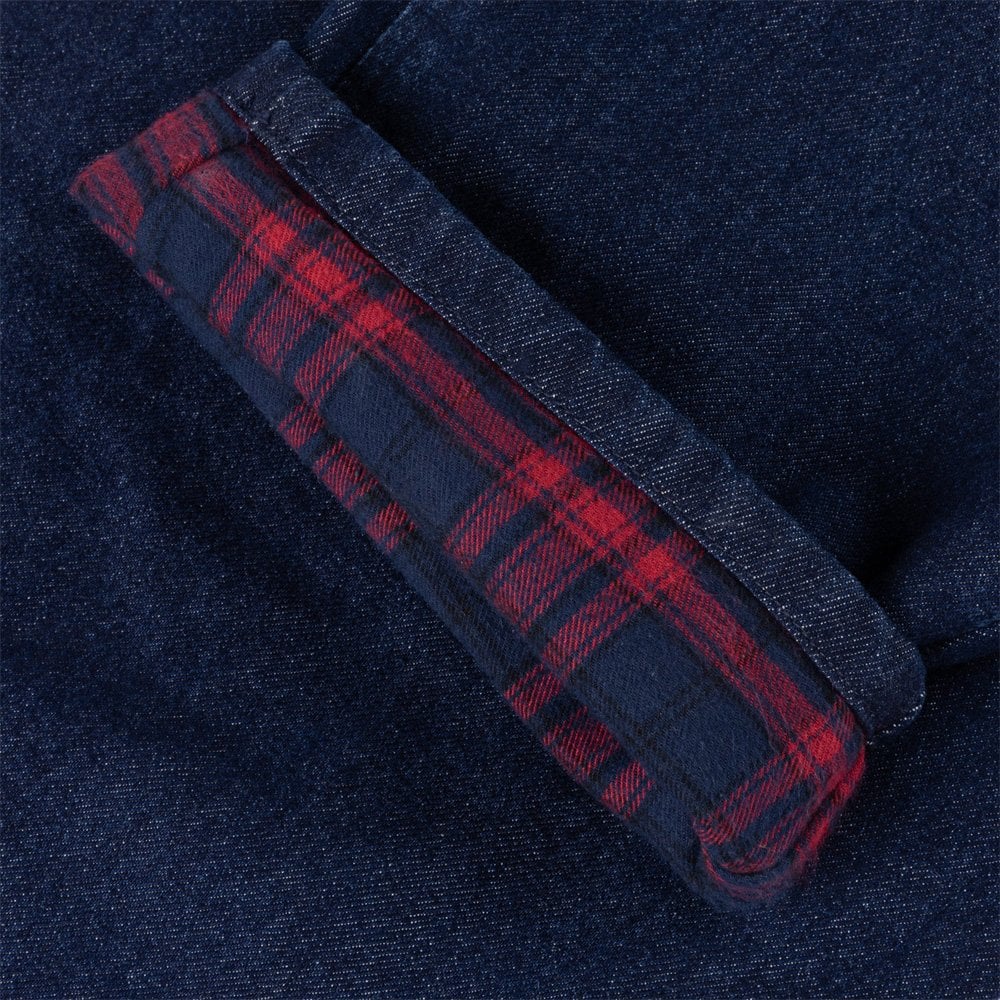 Secret Baggy Denim Pants - Indigo