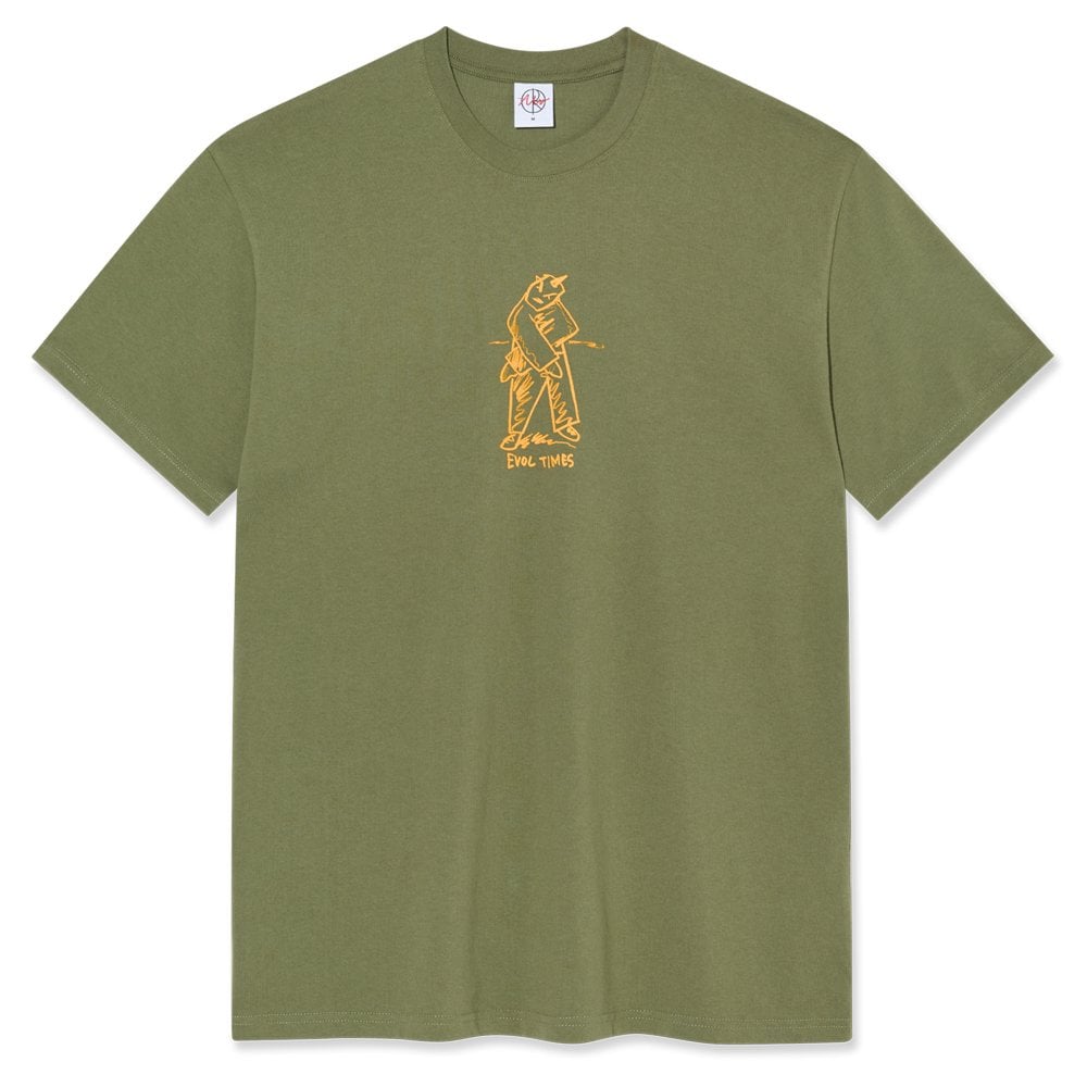 Evol Times T-Shirt - Army Green