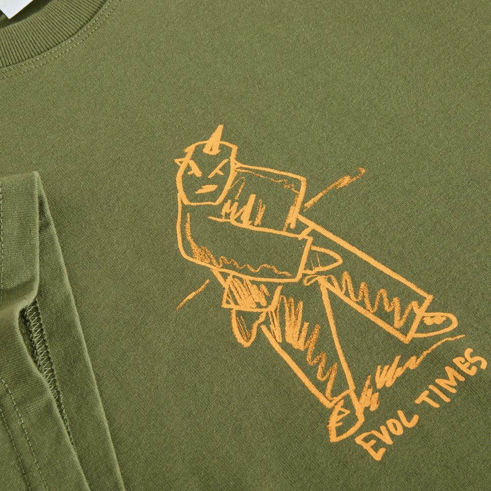 Evol Times T-Shirt - Army Green