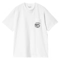 Fragments Pocket T-Shirt - White/Black