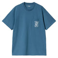 Fragments Pocket T-Shirt - Sodalite/Wht