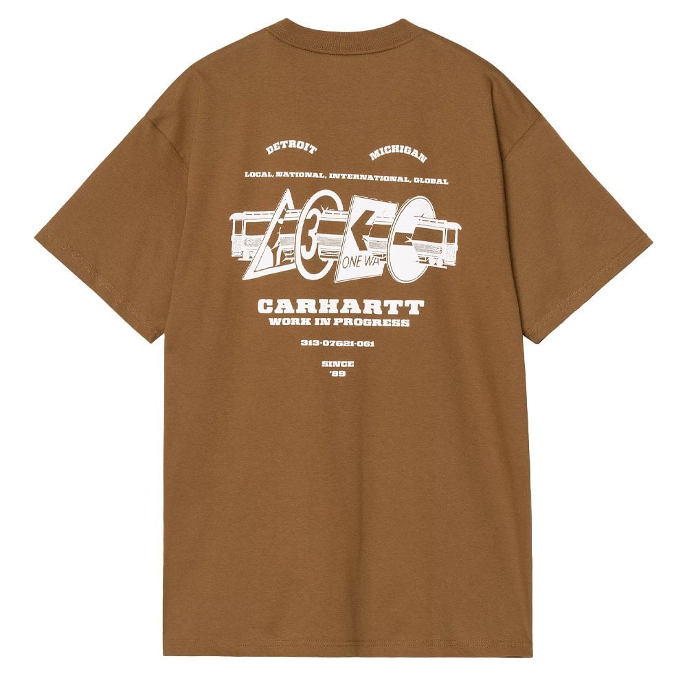 Runaway T-Shirt - Ham Brn/Wht