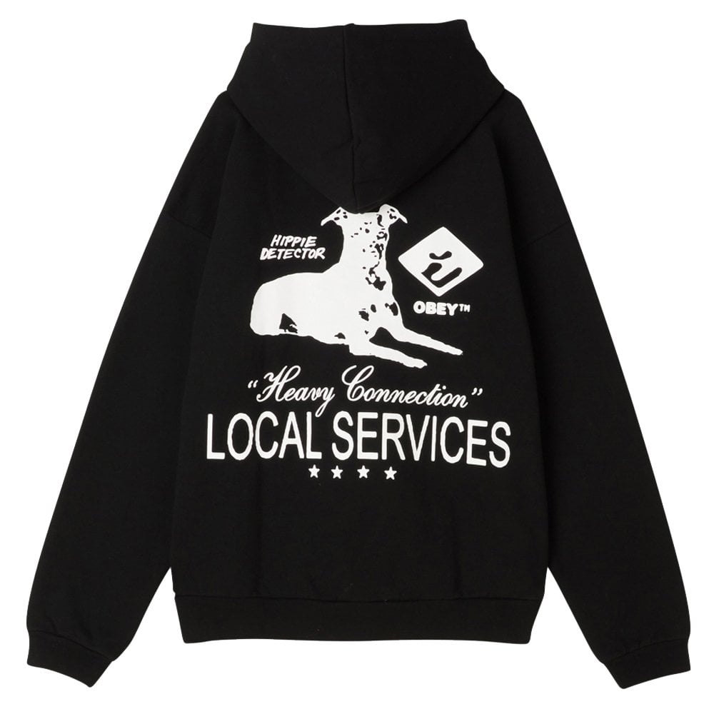 Services Extra Heavy Hoodie - Black