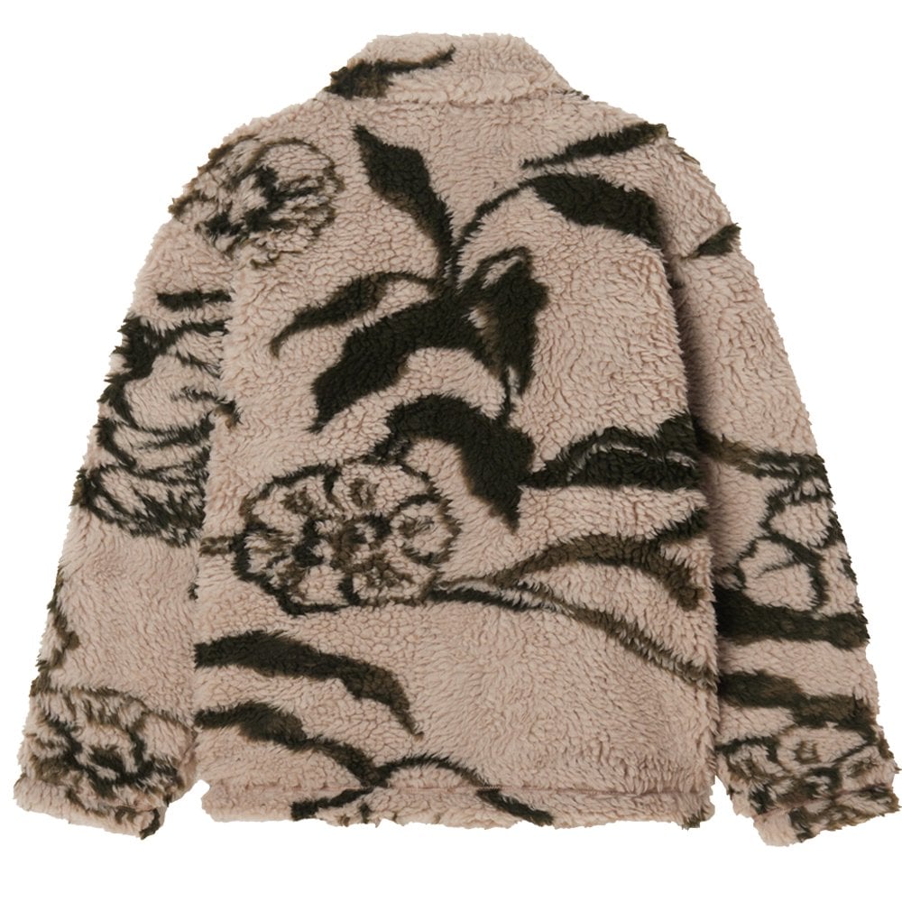Mushroom Sherpa Jacket - Silver Grey
