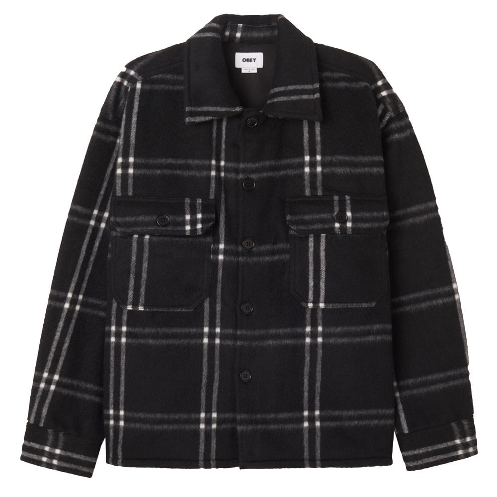 Entrada Shirt Jacket - Black Multi