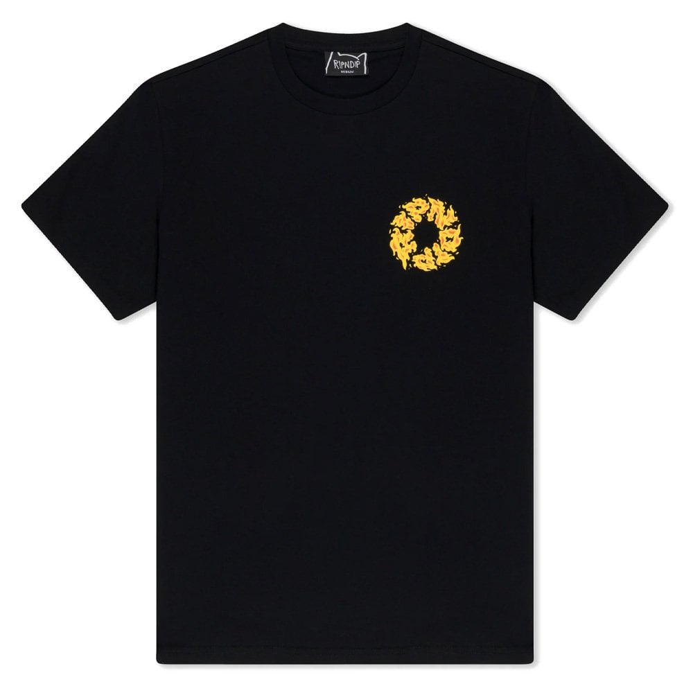 Burn In Heck T-Shirt - Black