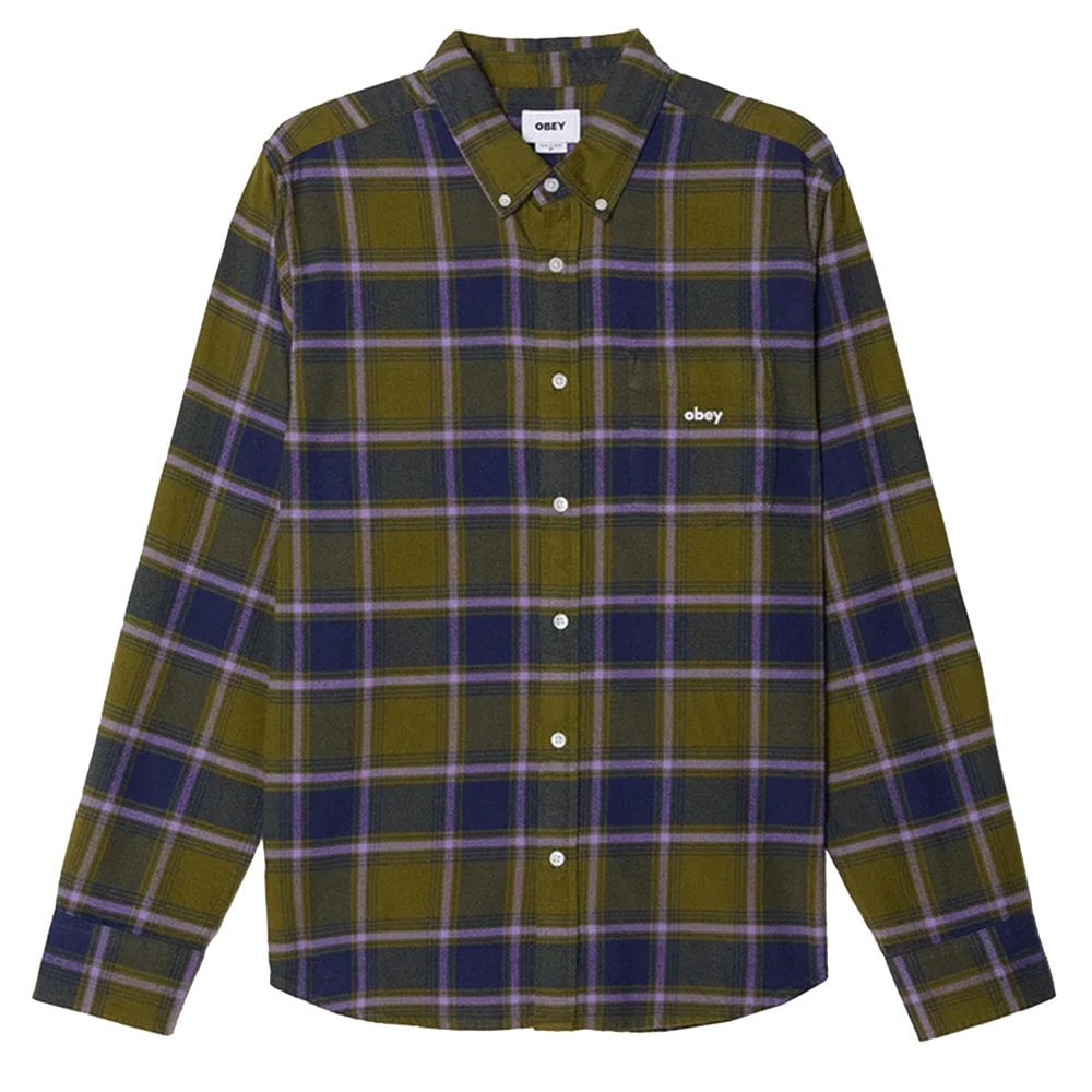 Morgan Woven Shirt - Moss Green