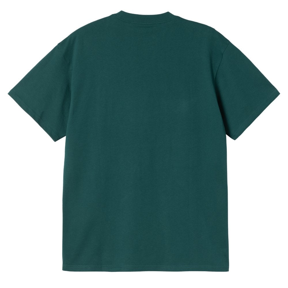 Drip Script T-Shirt - Malachite