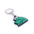 Rubber Keyring - Green