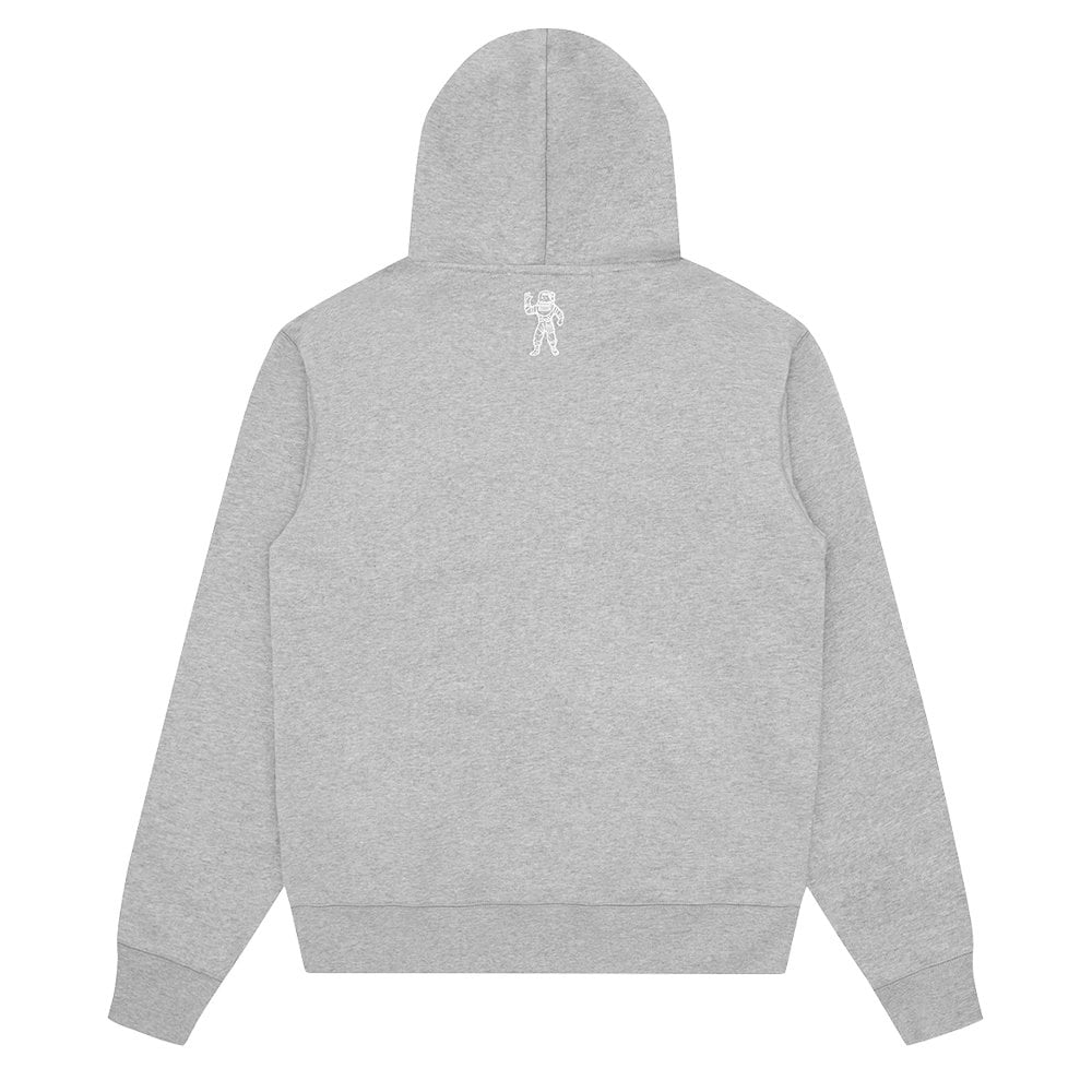 Small Arch Logo Popover Hoodie - Heather Grey