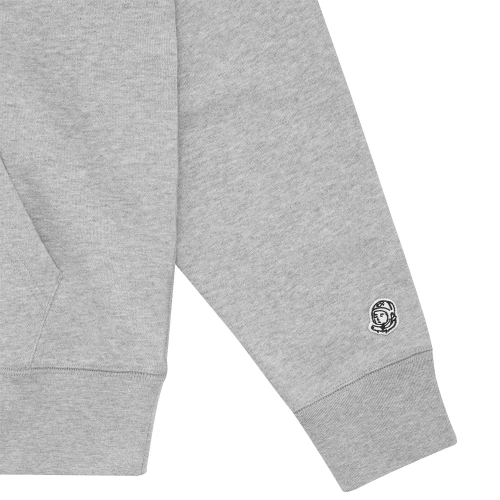 Small Arch Logo Popover Hoodie - Heather Grey