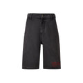 Battle Dragon Denim Short - Grey