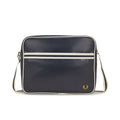 Classic Shoulder Bag - Navy/Ecru