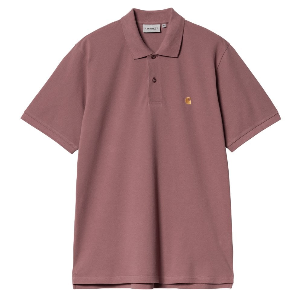 Chase Pique Polo Shirt - Dusky Pink